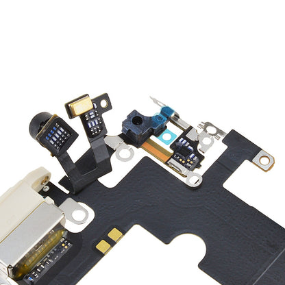 Charging Port with Flex Cable for iPhone 12 mini (High Quality) - White