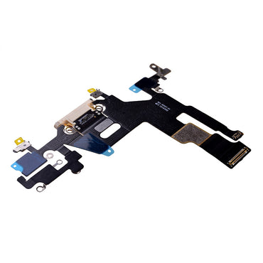 Charging Port with Flex Cable for iPhone 11 (High Quality) - White