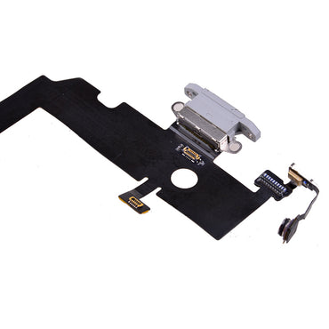 Charging Port with Flex Cable for iPhone XS Max (High Quality) - Gray