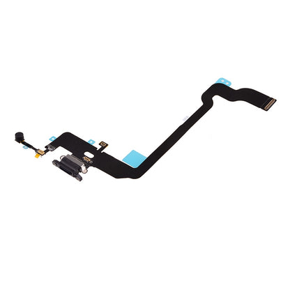 Charging Port with Flex Cable for iPhone XS (High Quality) - Black