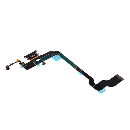 Charging Port with Flex Cable for iPhone XS (High Quality) - Black
