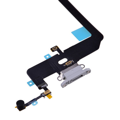 Charging Port with Flex Cable for iPhone XS (High Quality) - Gray