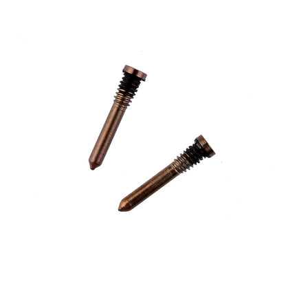 Charging Port Screw Set for iPhone X to 14 Pro Max (2 pcs/ set) - Gold