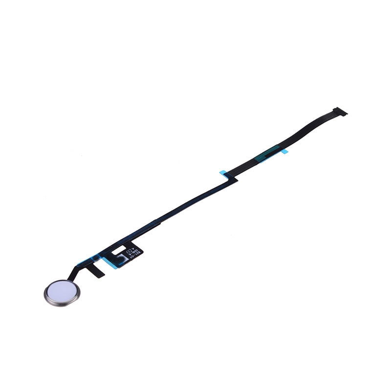 Home Button Connector with Flex Cable Ribbon for iPad 7 (2019)/ iPad 8 (2020)/ iPad 9 2021 - Silver