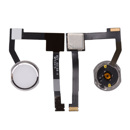 Home Button with Flex Cable Ribbon and Home Button Connector for iPad mini 4 - Silver
