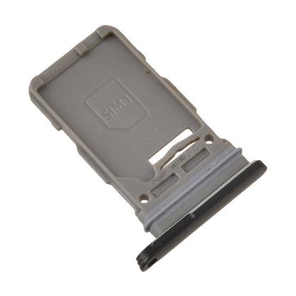 Single Sim Card Tray for Samsung Galaxy S21 5G G991/ S21 Plus 5G G996/ S21 Ultra 5G G998 - Black