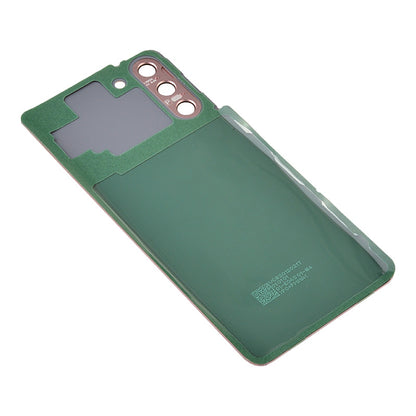 Back Cover with Camera Glass Lens and Adhesive Tape for Samsung Galaxy S21 5G G991 (for SAMSUNG) - Phantom Pink