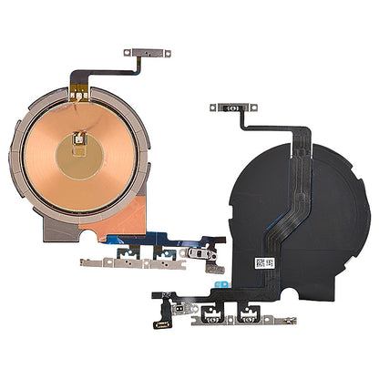 Wireless Charging Chip with Power and Volume Flex Cable for iPhone 12 Pro Max