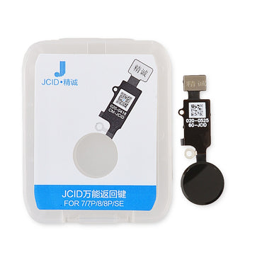JC 6 Gen Universal Restore Home Button for iPhone SE (2022)/ SE (2020)/ 8 Plus/ 8/ 7 Plus/ 7 - Black