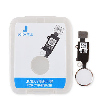 JC 6 Gen Universal Restore Home Button for iPhone SE (2022)/ SE (2020)/ 8 Plus/ 8/ 7 Plus/ 7 - Silver