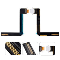Charging Port with Flex Cable for iPad Air/ iPad 5 (2017)/ iPad 6 (2018)- Black