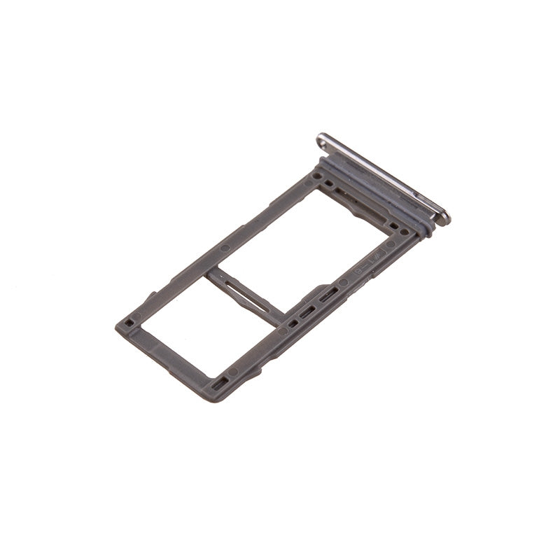 Sim Card Tray and MicroSD Card Tray for Samsung Galaxy S10 G973/ S10 Plus G975/ S10e G970 - Silver
