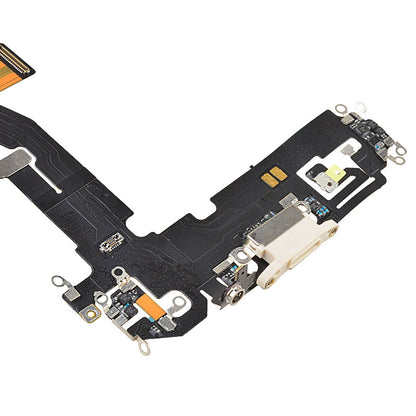 Charging Port with Flex Cable for iPhone 12 Pro (High Quality) - Silver
