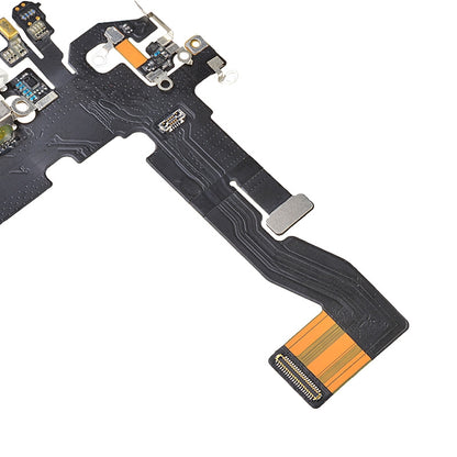 Charging Port with Flex Cable for iPhone 12 Pro (High Quality) - Silver