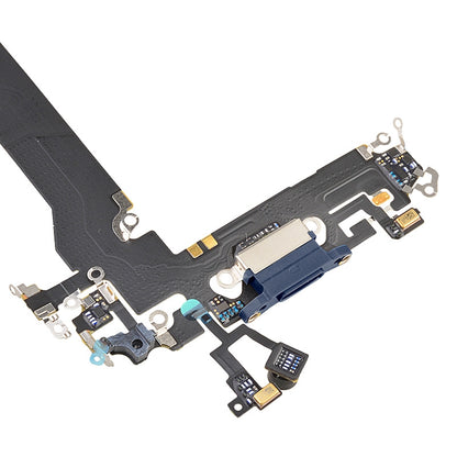 Charging Port with Flex Cable for iPhone 13 mini (High Quality) - Midnight