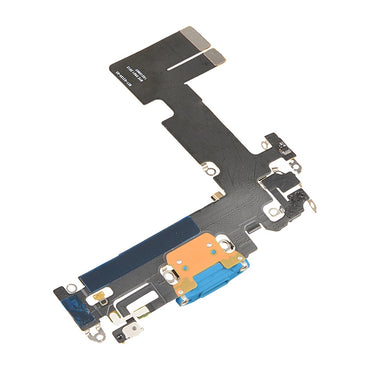 Charging Port with Flex Cable for iPhone 13 (High Quality) - Blue