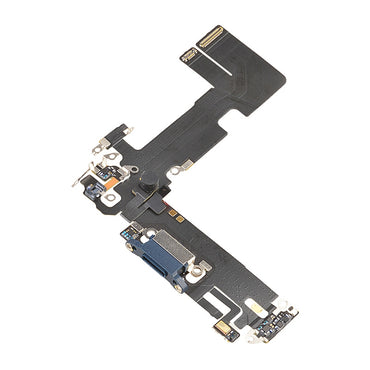 Charging Port with Flex Cable for iPhone 13 (High Quality) - Midnight