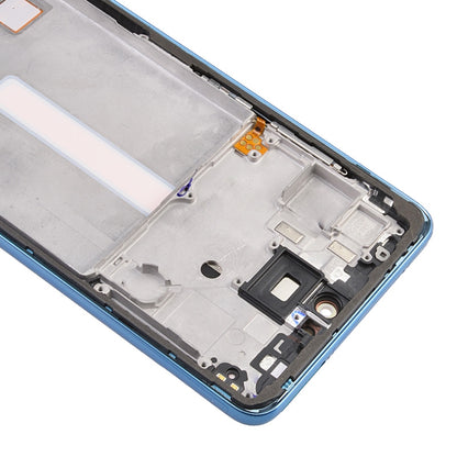 OLED Screen Digitizer Assembly With Frame for Samsung Galaxy A52 4G A525/ A52 5G (2021) A526 (Premium) - Awesome Blue