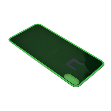 Back Glass Cover with Adhesive for iPhone XS Max - White(No Logo/ Big Hole)