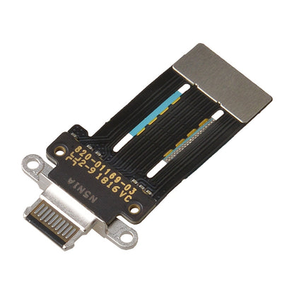 Charging Port with Flex Cable for iPad Pro 11 (2021)/ Pro 11 (2022)/ Pro 12.9 (5th Gen)/ Pro 12.9 (6th Gen) - Space Gray