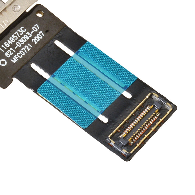 Charging Port with Flex Cable for iPad Pro 11 (2021)/ Pro 11 (2022)/ Pro 12.9 (5th Gen)/ Pro 12.9 (6th Gen) - Silver