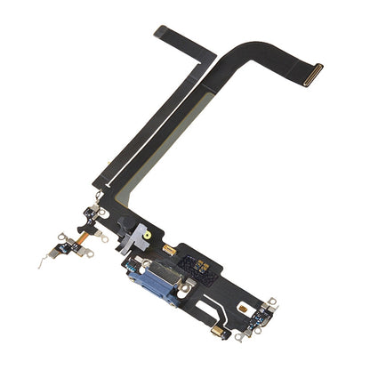 Charging Port with Flex Cable for iPhone 13 Pro Max (High Quality) - Sierra Blue