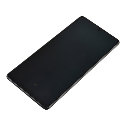 OLED Screen Digitizer Assembly With Frame for Samsung Galaxy A42 5G A426 (Premium) - Prism Dot Black