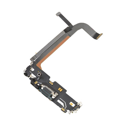 Charging Port with Flex Cable for iPhone 13 Pro Max  (High Quality) - Green
