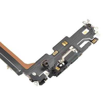 Charging Port with Flex Cable for iPhone 13 Pro Max  (High Quality) - Green
