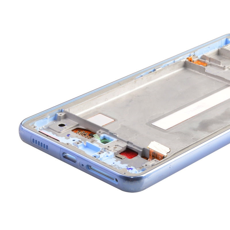 OLED Screen Digitizer Assembly With Frame for Samsung Galaxy A53 5G (2022) A536 - Blue