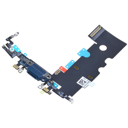Charging Port with Flex Cable and Mic for iPhone SE (2022)(High Quality) - Black