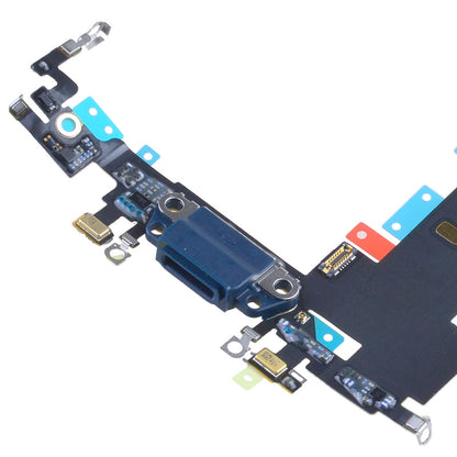 Charging Port with Flex Cable and Mic for iPhone SE (2022)(High Quality) - Black