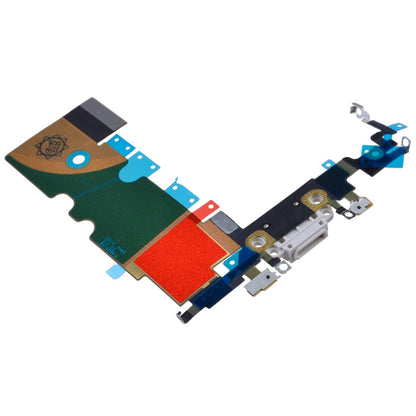 Charging Port with Flex Cable and Mic for iPhone SE (2022)(High Quality) - White