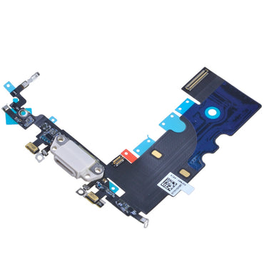 Charging Port with Flex Cable and Mic for iPhone SE (2022)(High Quality) - White