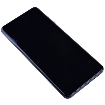 OLED Screen Digitizer with Frame Replacement for Samsung Galaxy S20 Ultra 5G G988U (Aftermarket)(Nearly 1:1 size) - Cosmic Black