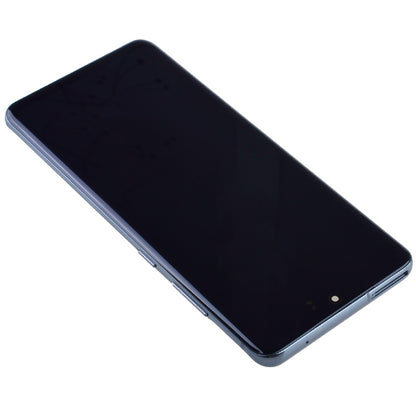 OLED Screen Digitizer with Frame Replacement for Samsung Galaxy S20 Ultra 5G G988U (Aftermarket)(Nearly 1:1 size) - Cosmic Gray