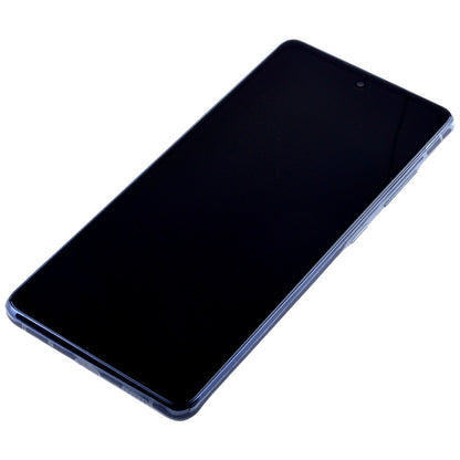 OLED Screen Digitizer with Frame Replacement for Samsung Galaxy S20 FE G780 (Aftermarket)(1:1 Size) - Cloud Navy