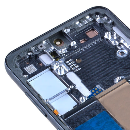 OLED Screen Digitizer Assembly with Frame for Samsung Galaxy S23 5G S911 (for America Version) (Premium) - Green