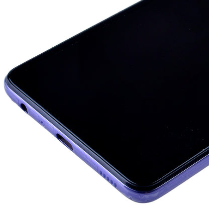 OLED Screen Digitizer with Frame Replacement for Samsung Galaxy A52 4G A525/ A52 5G (2021) A526 (Aftermarket)(1:1 Size) - Awesome Violet