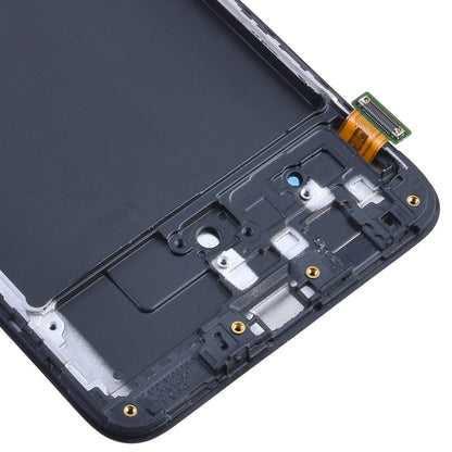 LCD Screen Digitizer Assembly with Frame for Samsung Galaxy A70 (2019) A705 (Incell) - Black