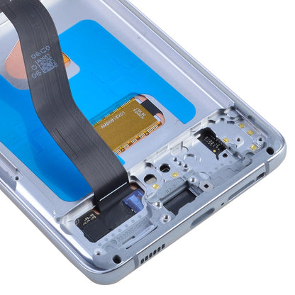 OLED Screen Digitizer Assembly Replacement with Frame for Samsung Galaxy S21 Ultra 5G G998 (Premium) - Phantom Silver
