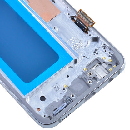 OLED Screen Digitizer with Frame Replacement for Samsung Galaxy S10e G970 (Premium) - Prism White