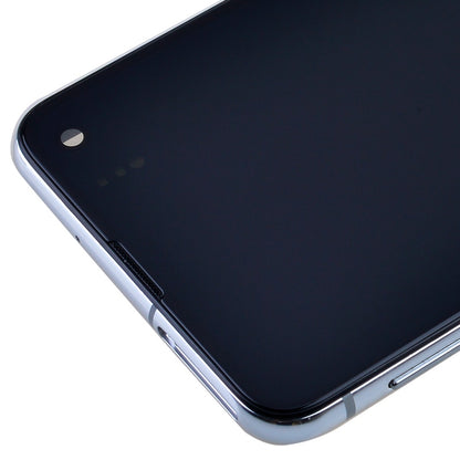 OLED Screen Digitizer with Frame Replacement for Samsung Galaxy S10e G970 (Premium) - Prism White