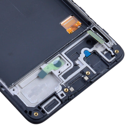OLED Screen Digitizer Assembly With Frame for Samsung Galaxy A51 2019 A515 (Premium) - Prism Crush Black