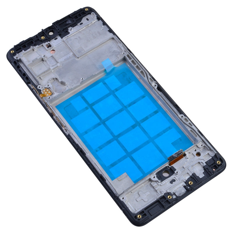 OLED Screen Digitizer Assembly With Frame for Samsung Galaxy A42 5G A426 (Premium) - Prism Dot Black