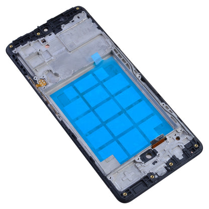 OLED Screen Digitizer Assembly With Frame for Samsung Galaxy A42 5G A426 (Premium) - Prism Dot Black