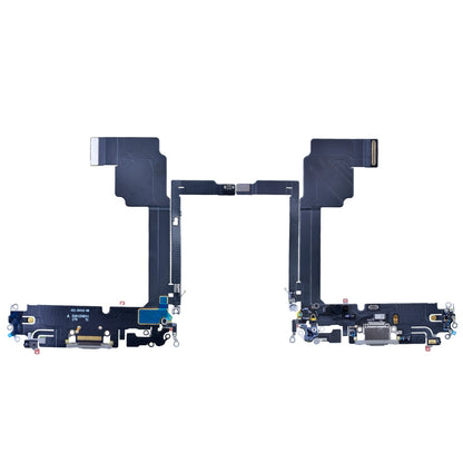 Charging Port with Flex Cable for iPhone 15 Pro Max (High Quality) - Natural Titanium