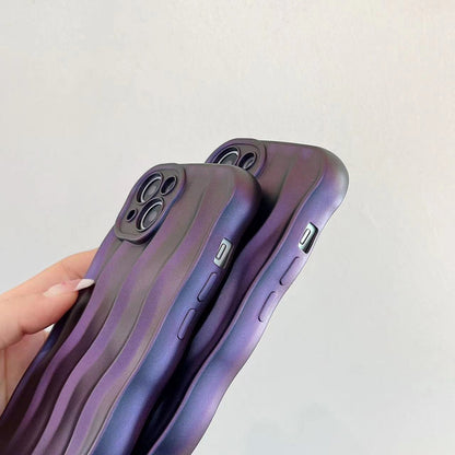 Plating TPU Case for iPhone 15 Pro Max - Purple