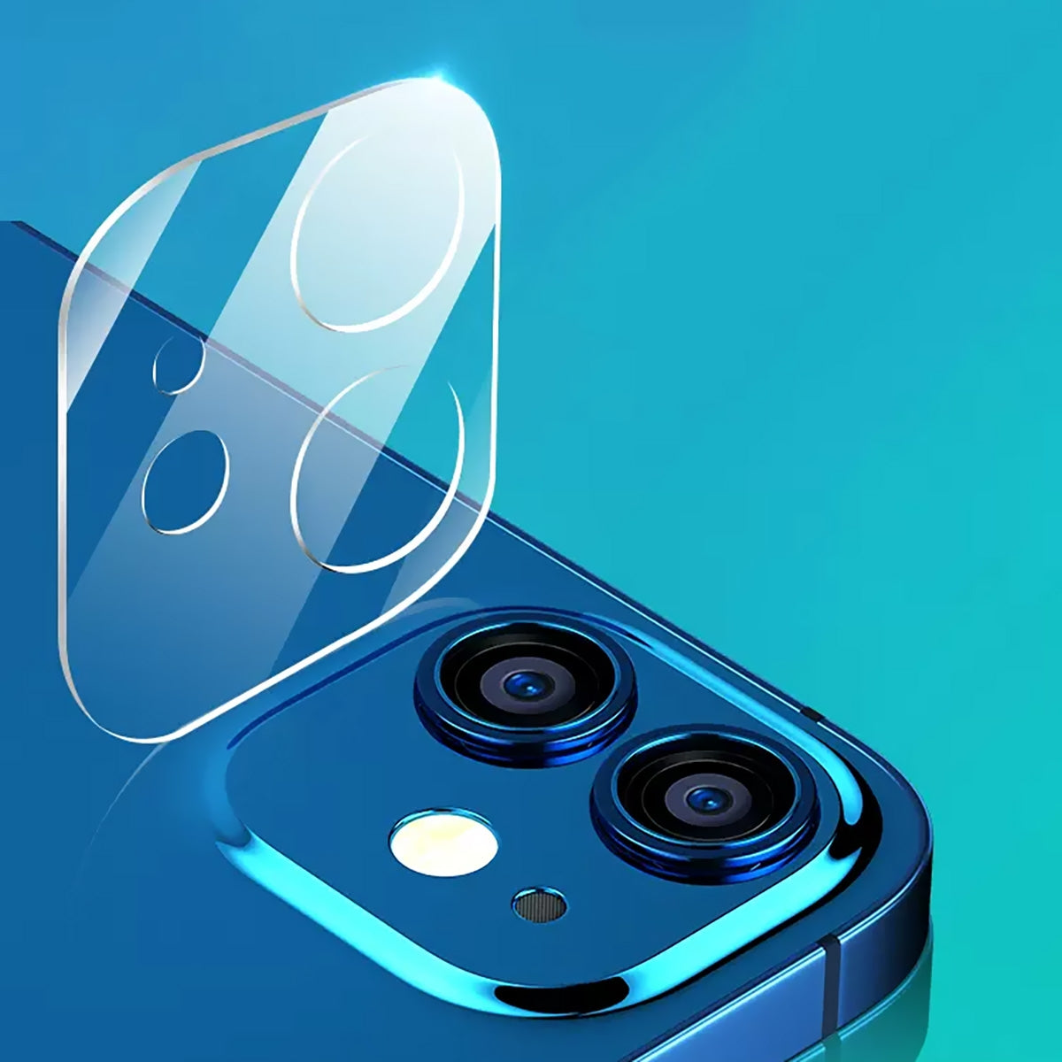 Full Cover Rear Camera Lens Tempered Glass Protector for iPhone 16/ 16 Plus (Retail Packaging)