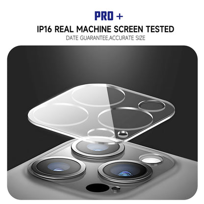 Full Cover Rear Camera Lens Tempered Glass Protector for iPhone 16 Pro/ 16 Pro Max (Retail Packaging)